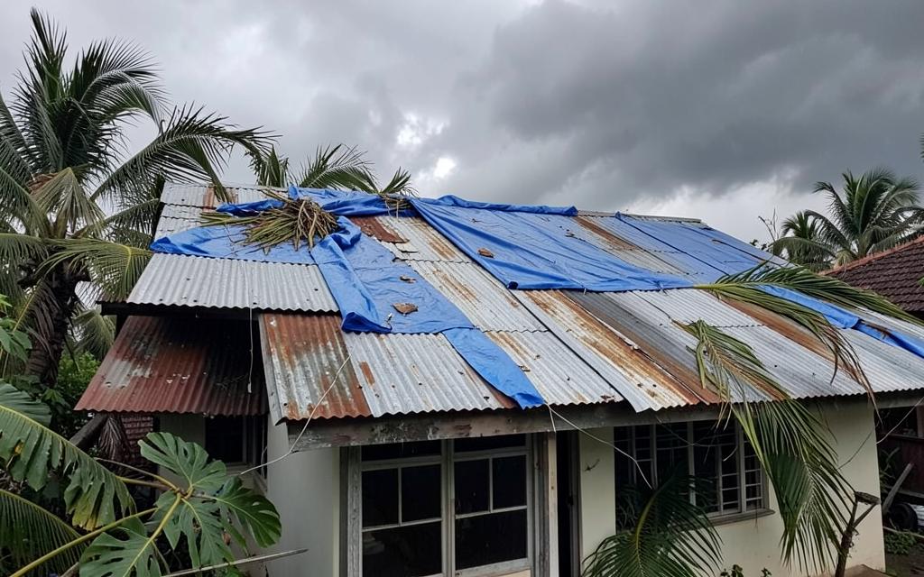 Cyclone & Storm Damage Roof Repair in Cairns